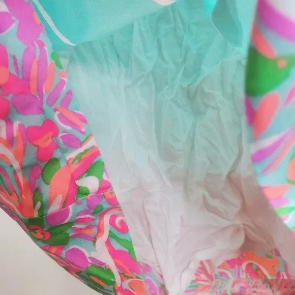 Lilly Pulizter Fluer Crash Landing strapless dress size medium - Picture 8 of 10